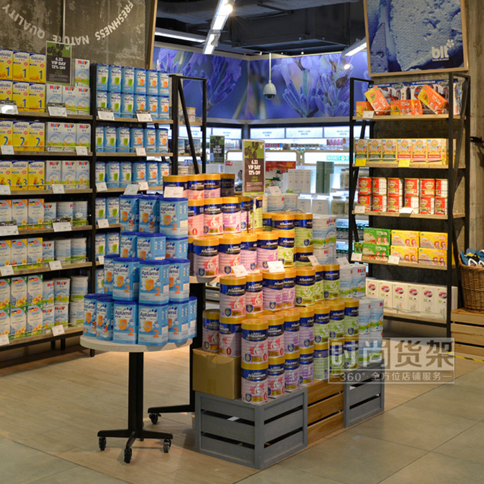 超市貨架_促銷展示臺